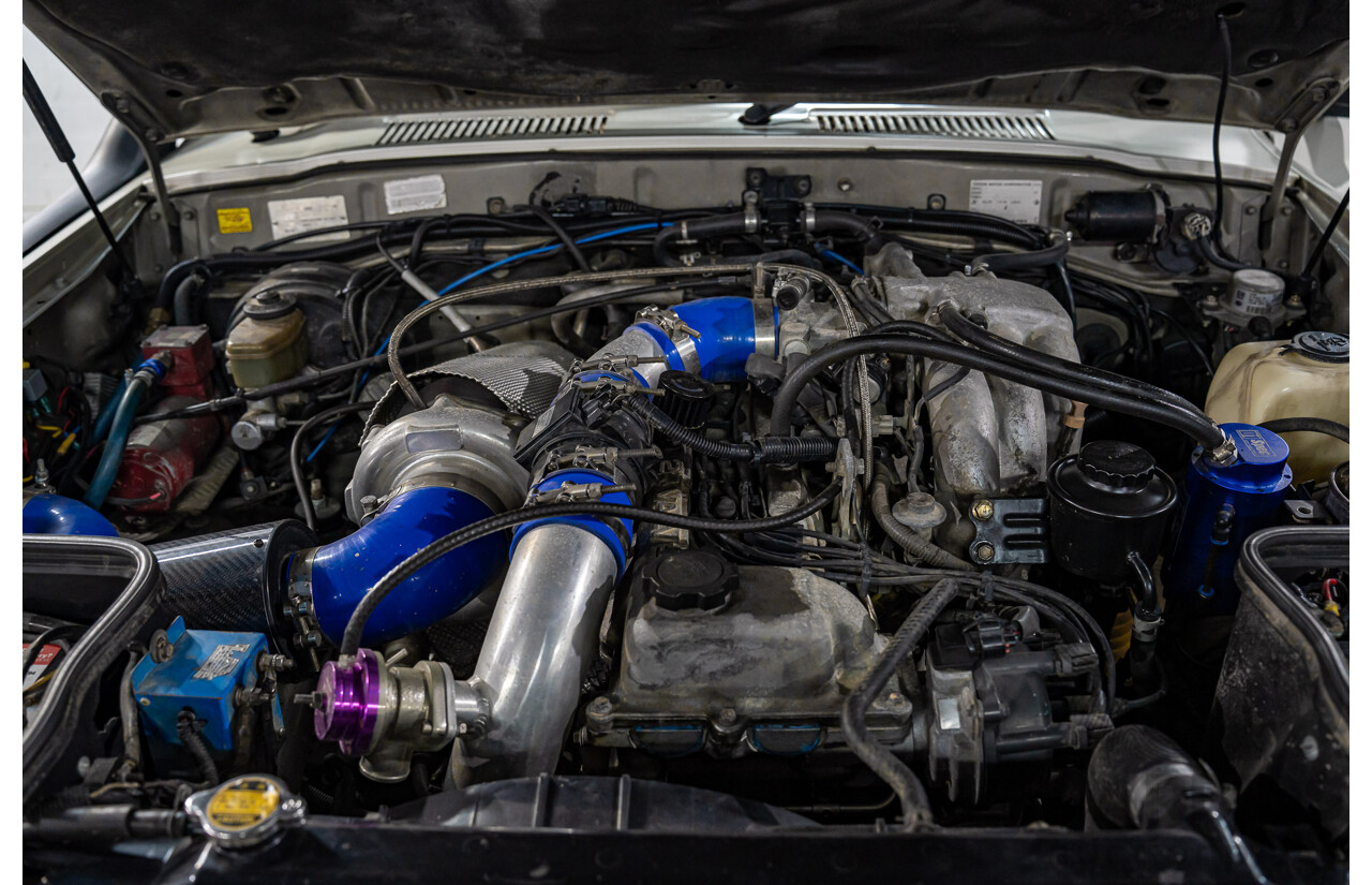 12/1995 Toyota Landcruiser GXL (4x4)  4d Wagon Golden Wheat Metallic Turbo 4.5L