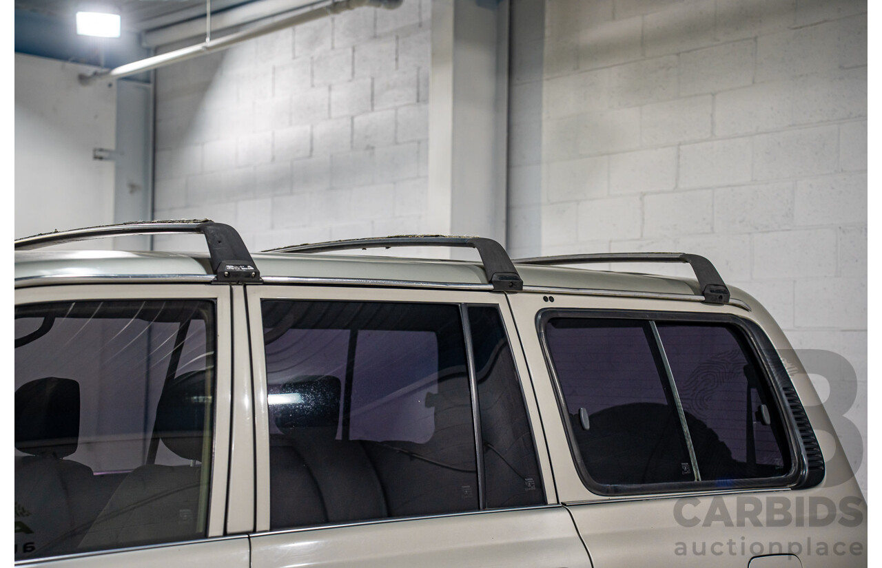 12/1995 Toyota Landcruiser GXL (4x4)  4d Wagon Golden Wheat Metallic Turbo 4.5L