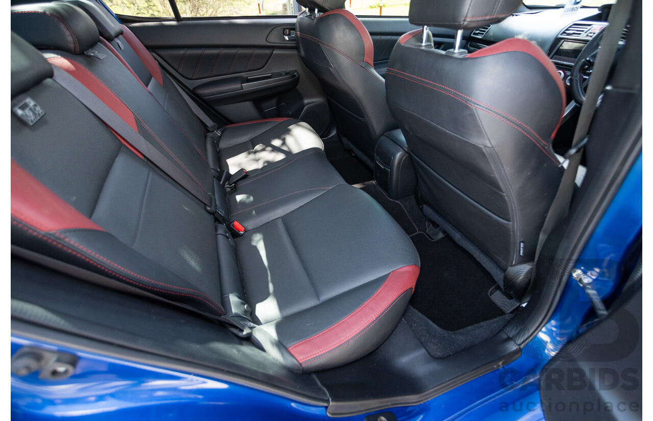 02/2015 Subaru WRX STi Premium (AWD) VA MY15 4d Sedan World Rally Blue Turbo 2.5L