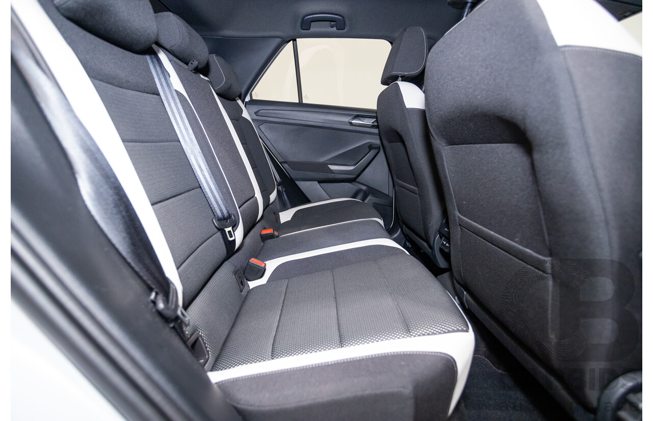 09/2021 Volkswagen T-Roc 140TSI SPORT (AWD) A1 MY21 4D Wagon White Silver Metallic Turbo 2.0L