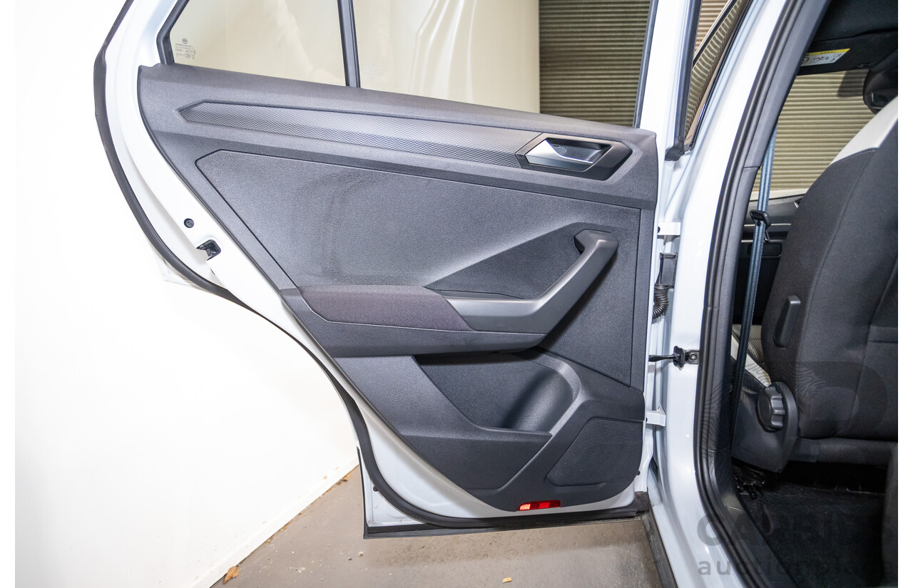 09/2021 Volkswagen T-Roc 140TSI SPORT (AWD) A1 MY21 4D Wagon White Silver Metallic Turbo 2.0L