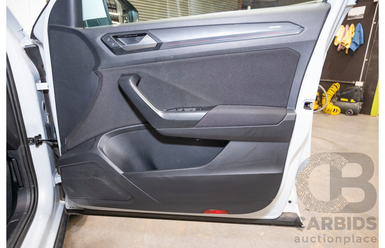 09/2021 Volkswagen T-Roc 140TSI SPORT (AWD) A1 MY21 4D Wagon White Silver Metallic Turbo 2.0L