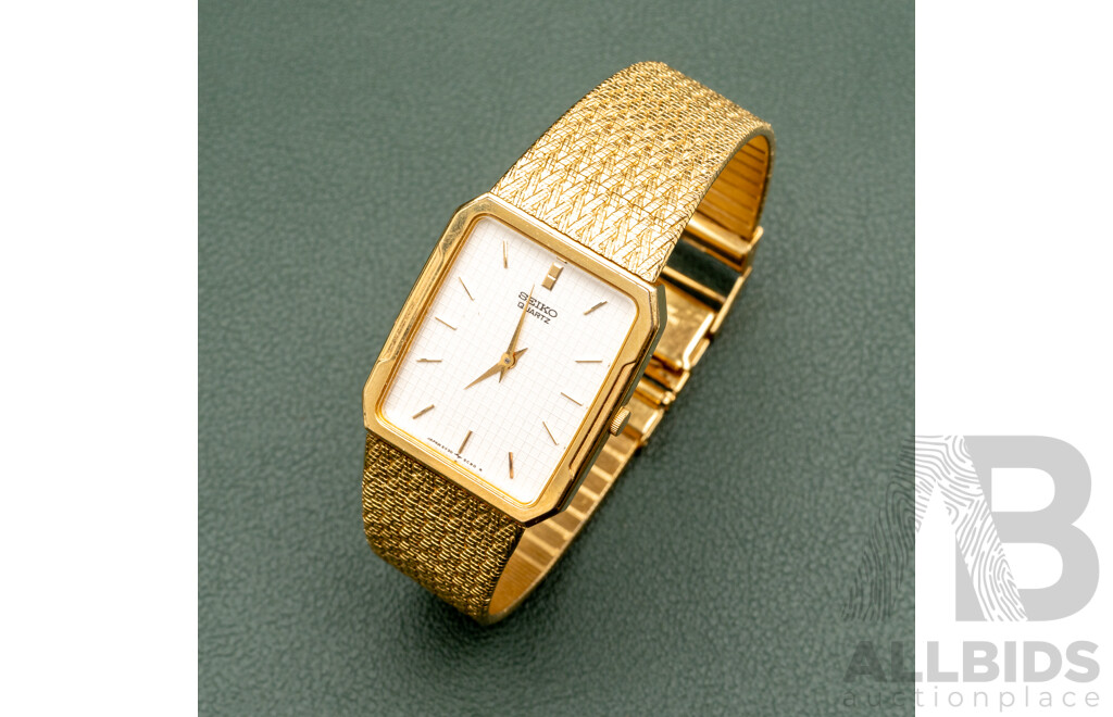 Seiko Quartz Vintage Ladies Watch, 5Y30-5B40