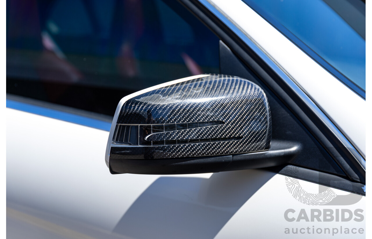 08/2012 Mercedes Benz C63 AMG W204 MY12 4d Sedan Designo Diamond White Bright Metallic V8 6.3L