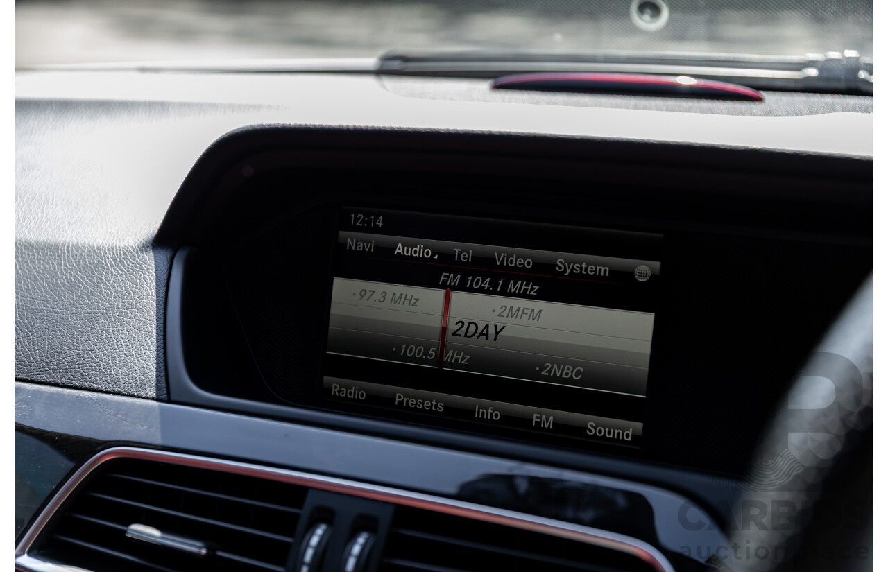 08/2012 Mercedes Benz C63 AMG W204 MY12 4d Sedan Designo Diamond White Bright Metallic V8 6.3L