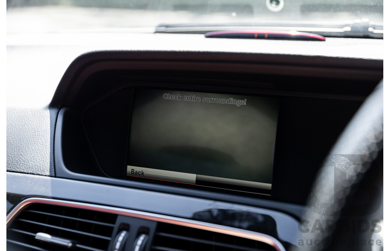 08/2012 Mercedes Benz C63 AMG W204 MY12 4d Sedan Designo Diamond White Bright Metallic V8 6.3L