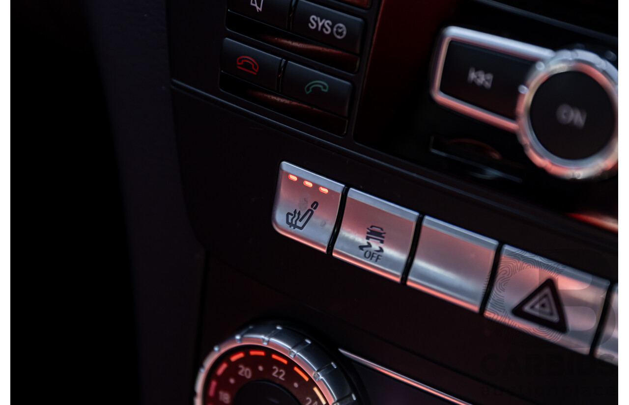 08/2012 Mercedes Benz C63 AMG W204 MY12 4d Sedan Designo Diamond White Bright Metallic V8 6.3L