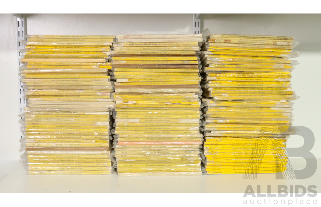 Large Collection of National Georaphic Magazines From the 1900's