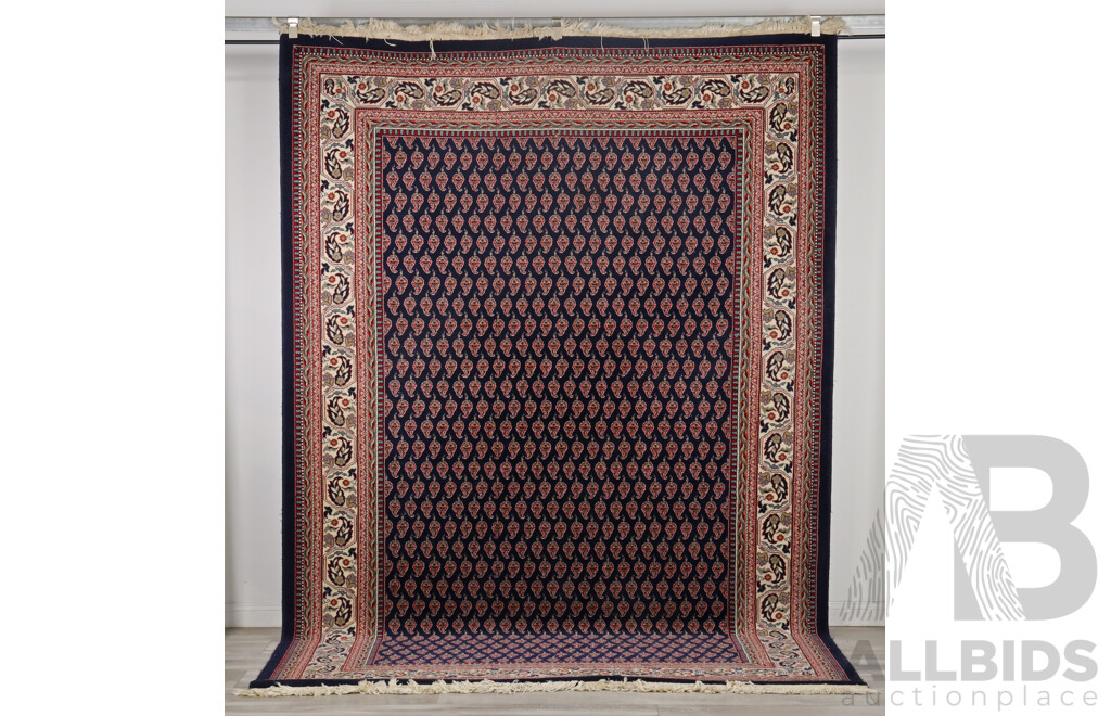 Machine Made Acrylic Rug with Persian Design by Adrian in the Golden Jubilee Collection