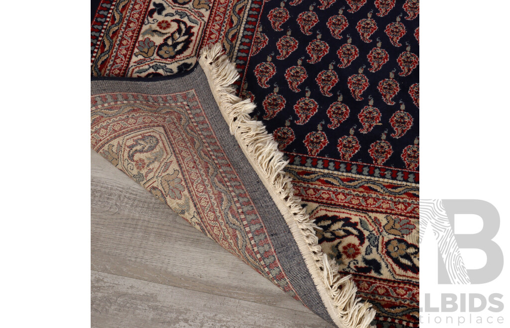 Machine Made Acrylic Rug with Persian Design by Adrian in the Golden Jubilee Collection