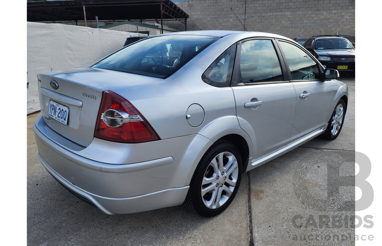 4/2008 Ford Focus Zetec LT 4d Sedan Silver 2.0L