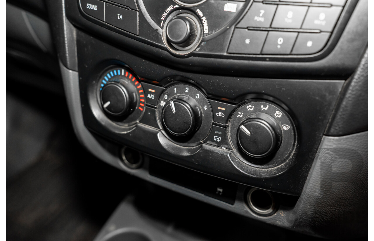 09/2016 Mazda BT-50 XT (4x2) MY16 C/Chas Cool White Turbo Diesel 2.2L