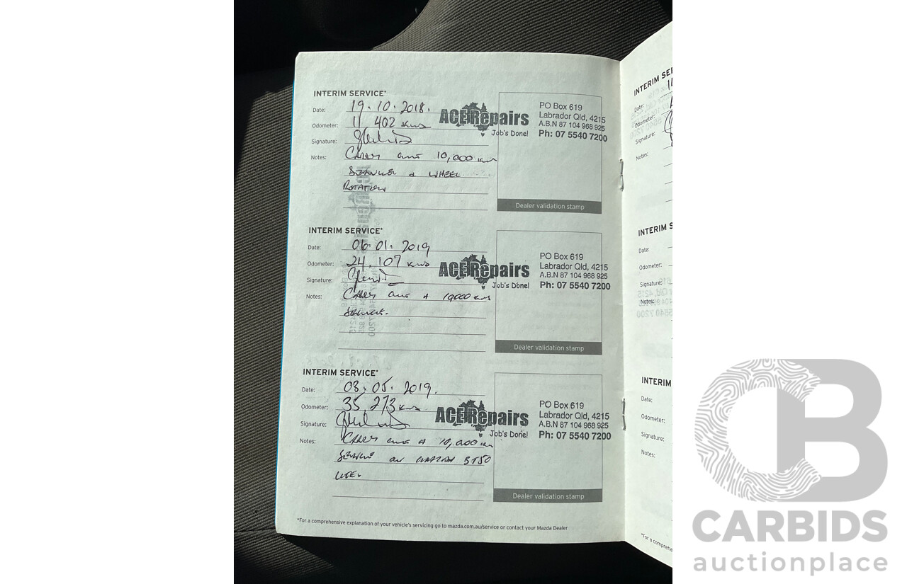 09/2016 Mazda BT-50 XT (4x2) MY16 C/Chas Cool White Turbo Diesel 2.2L