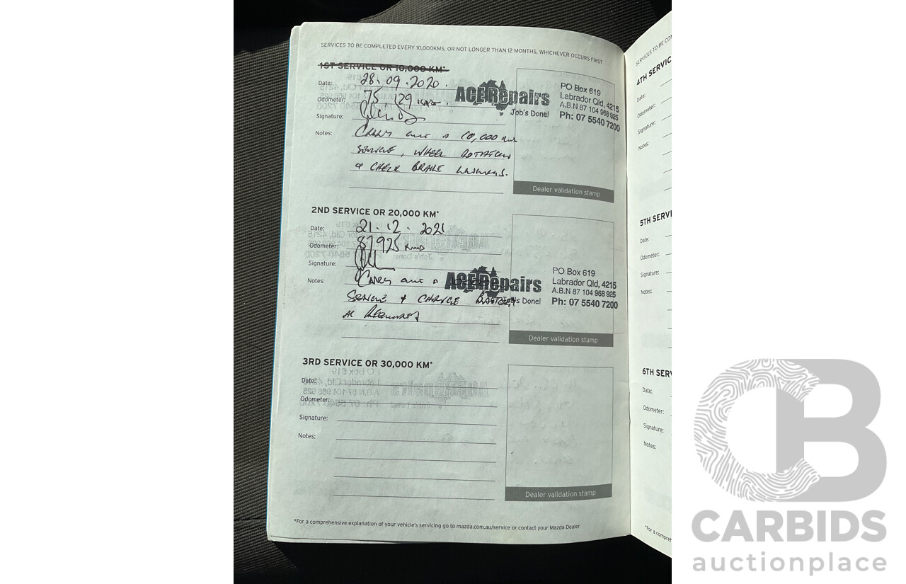 09/2016 Mazda BT-50 XT (4x2) MY16 C/Chas Cool White Turbo Diesel 2.2L