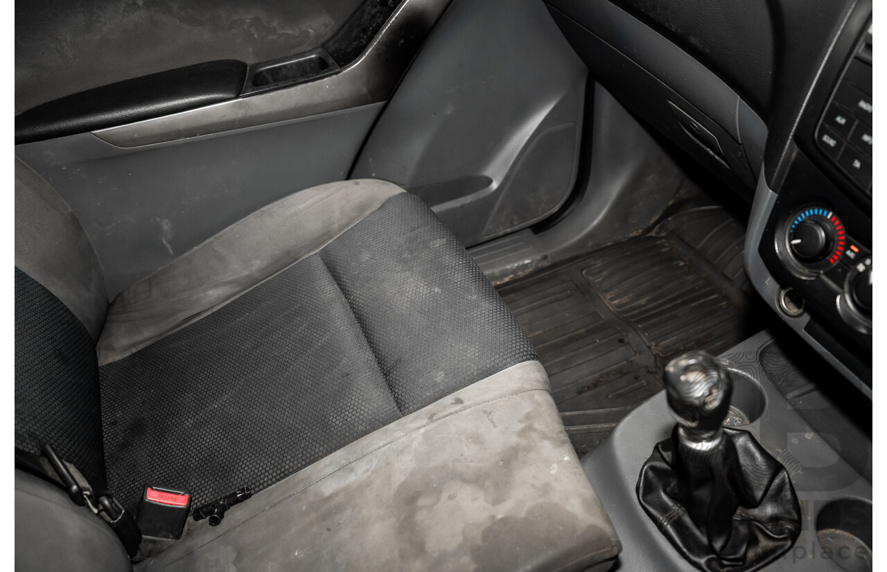 09/2016 Mazda BT-50 XT (4x2) MY16 C/Chas Cool White Turbo Diesel 2.2L