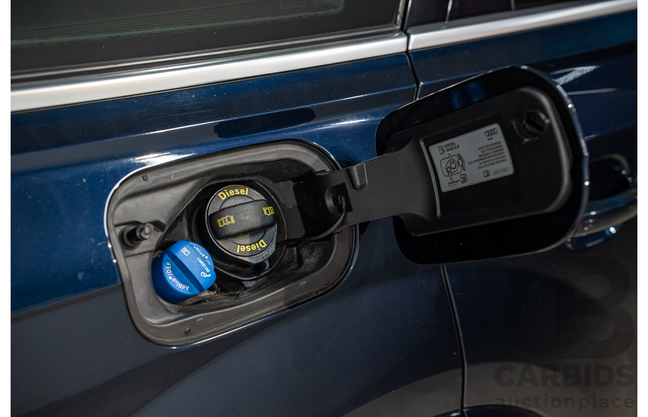 1/2017 Audi Q7 3.0 TDI Quattro (160KW AWD) 4M MY17 4d Wagon Ink Blue Pearl Turbo Diesel V6 3.0L - 7 Seater
