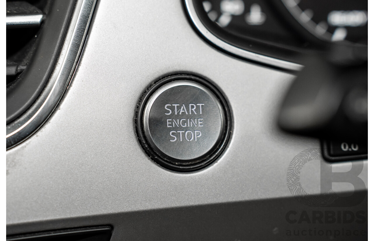 1/2017 Audi Q7 3.0 TDI Quattro (160KW AWD) 4M MY17 4d Wagon Ink Blue Pearl Turbo Diesel V6 3.0L - 7 Seater