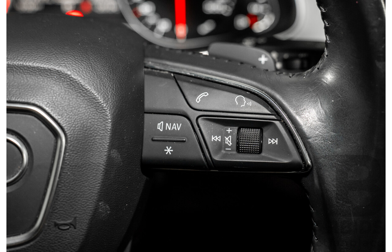 1/2017 Audi Q7 3.0 TDI Quattro (160KW AWD) 4M MY17 4d Wagon Ink Blue Pearl Turbo Diesel V6 3.0L - 7 Seater