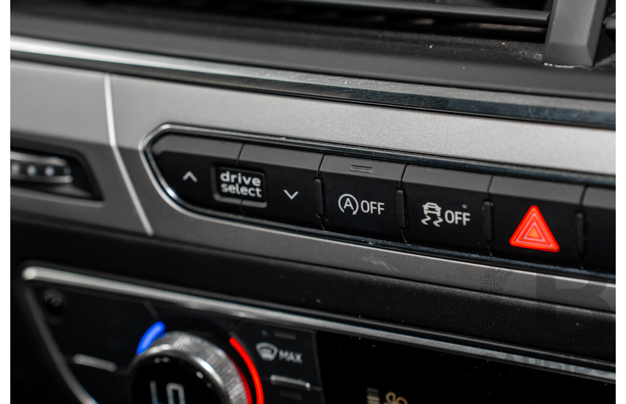 1/2017 Audi Q7 3.0 TDI Quattro (160KW AWD) 4M MY17 4d Wagon Ink Blue Pearl Turbo Diesel V6 3.0L - 7 Seater