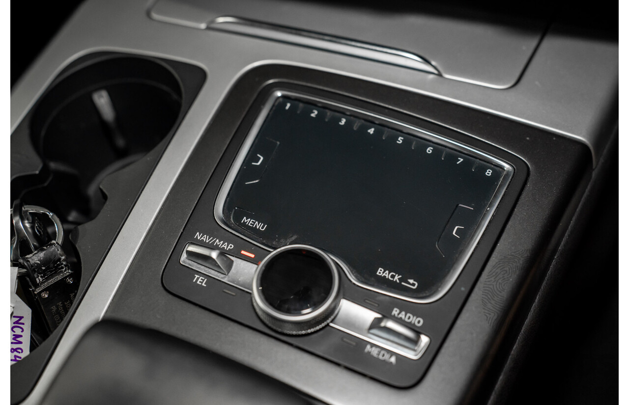 1/2017 Audi Q7 3.0 TDI Quattro (160KW AWD) 4M MY17 4d Wagon Ink Blue Pearl Turbo Diesel V6 3.0L - 7 Seater