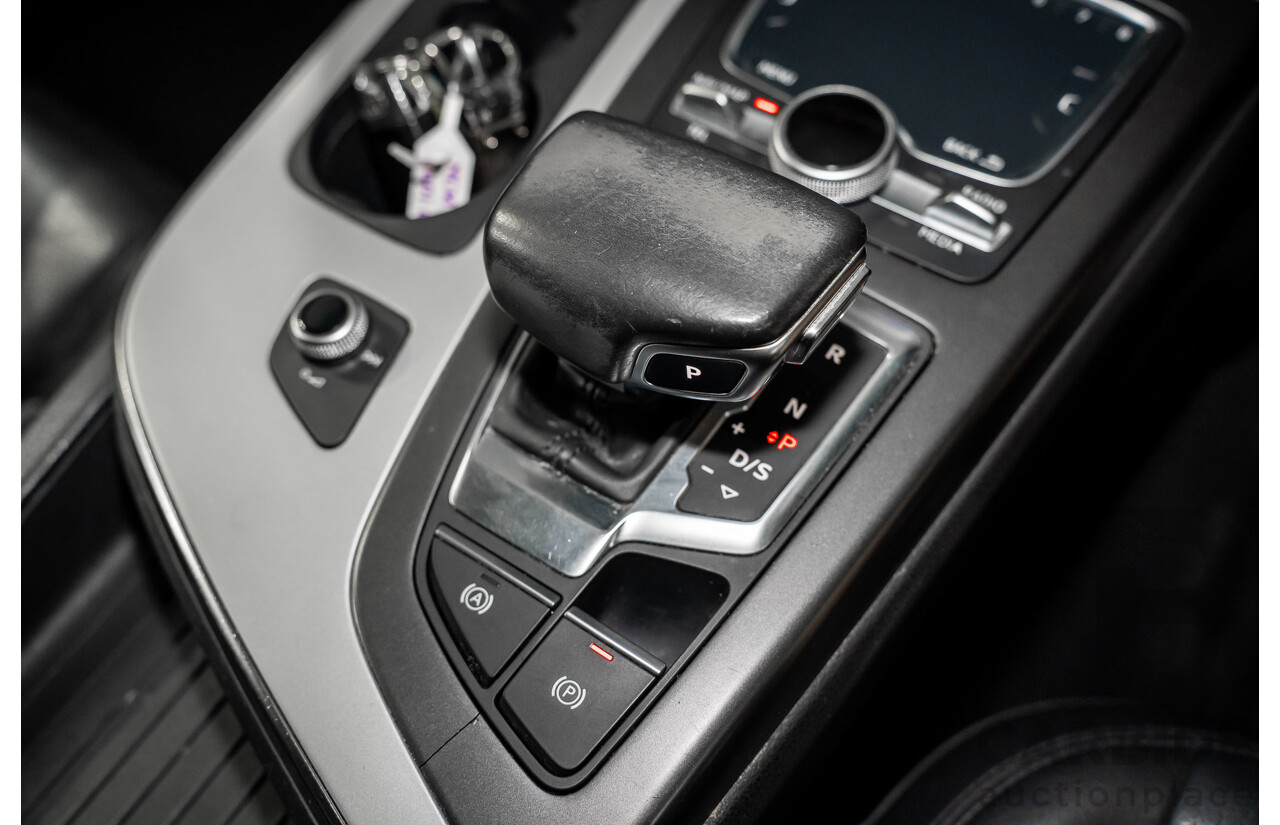 1/2017 Audi Q7 3.0 TDI Quattro (160KW AWD) 4M MY17 4d Wagon Ink Blue Pearl Turbo Diesel V6 3.0L - 7 Seater