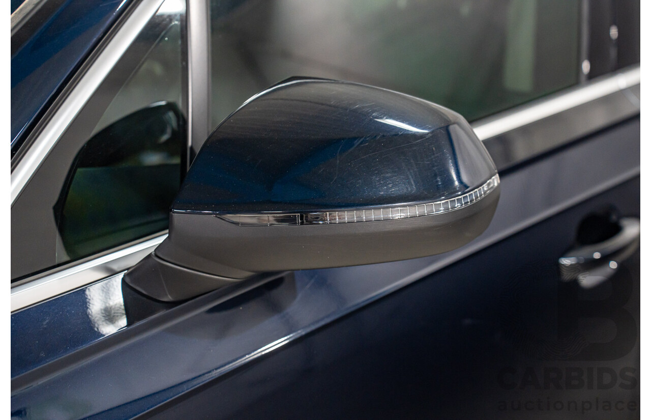 1/2017 Audi Q7 3.0 TDI Quattro (160KW AWD) 4M MY17 4d Wagon Ink Blue Pearl Turbo Diesel V6 3.0L - 7 Seater