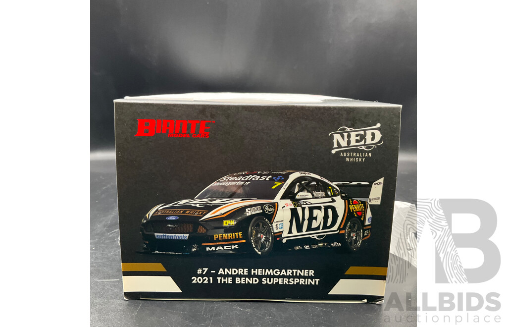 BIANTE NED Whisky 1:18 Diecast Andre Heimgartner 2021 the Bend Supersprint  - Brand New