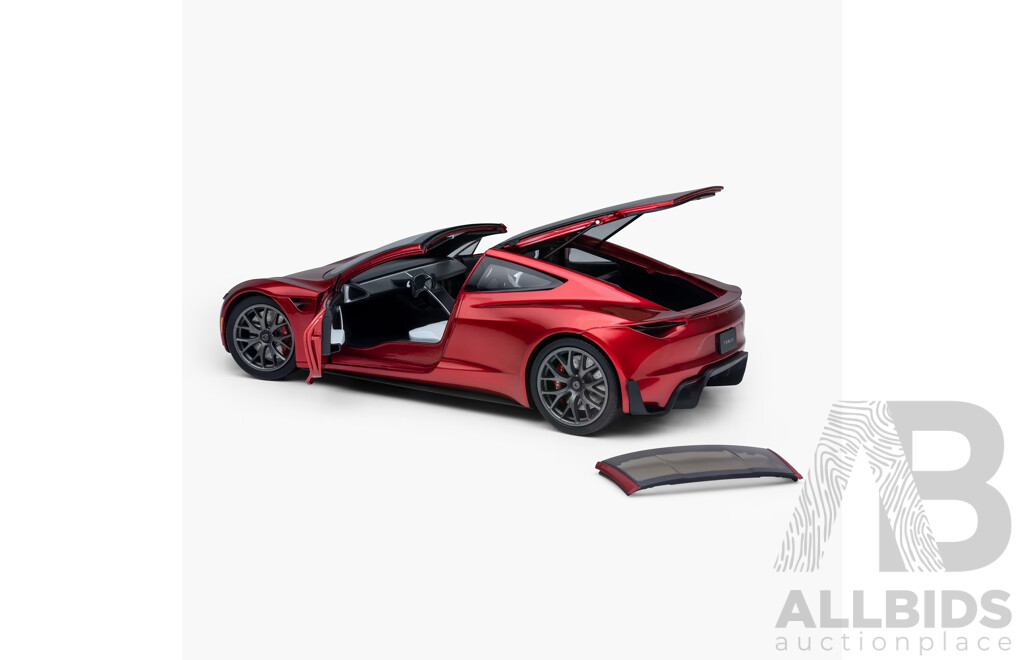 Tesla Roadster 1:18 Diecast Model  - Brand New