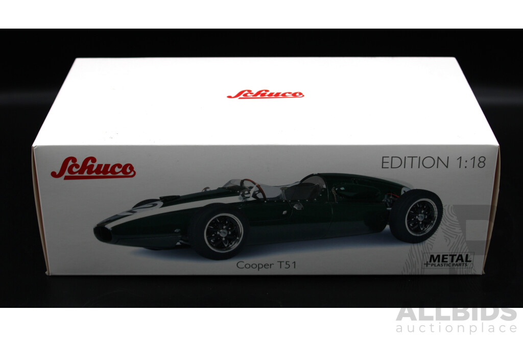 Schuco Edition 1:18 Cooper T51 Diecast Model - New