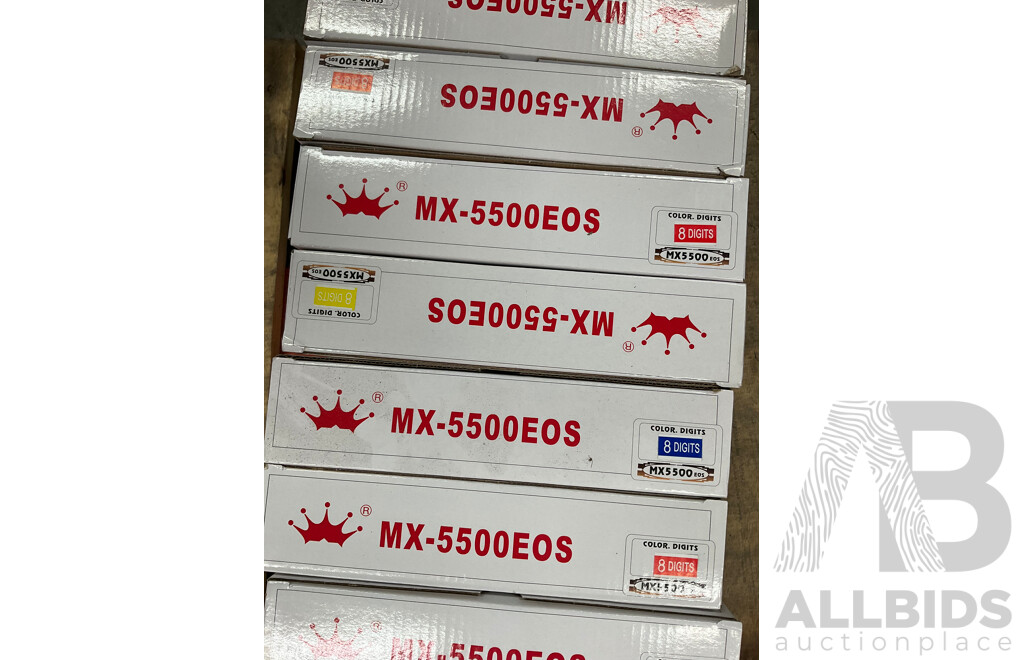 MX5500 EOS Price Labellers and Tags Labels Refills - Lot of 81
