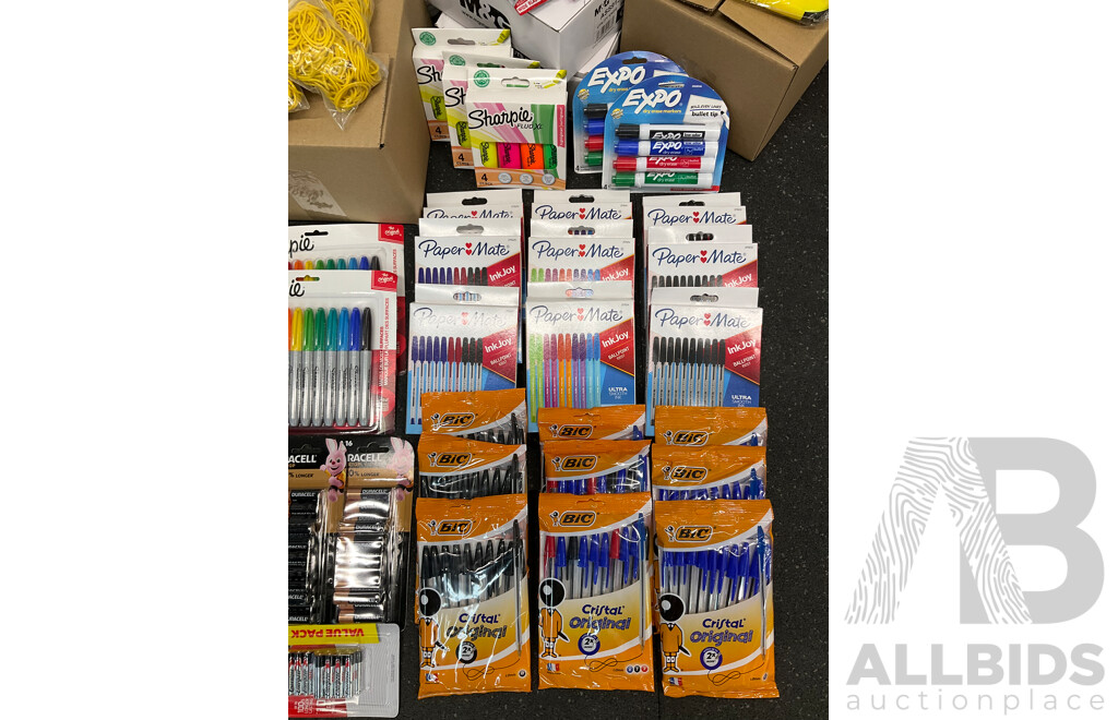 Huge Bundle of Assorted Office Accessories - Lot of 289