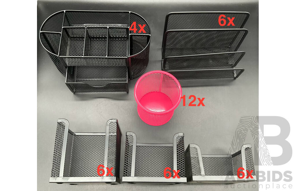 Huge Bundle of Assorted Office Accessories - Lot of 202