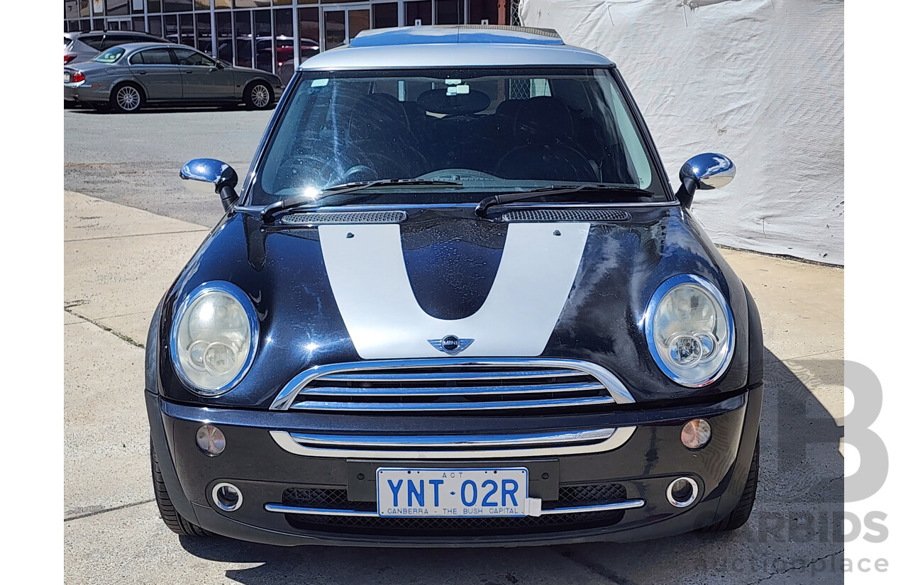 6/2006 Mini Cooper PARK LANE R50 2d Hatchback Black 1.6L