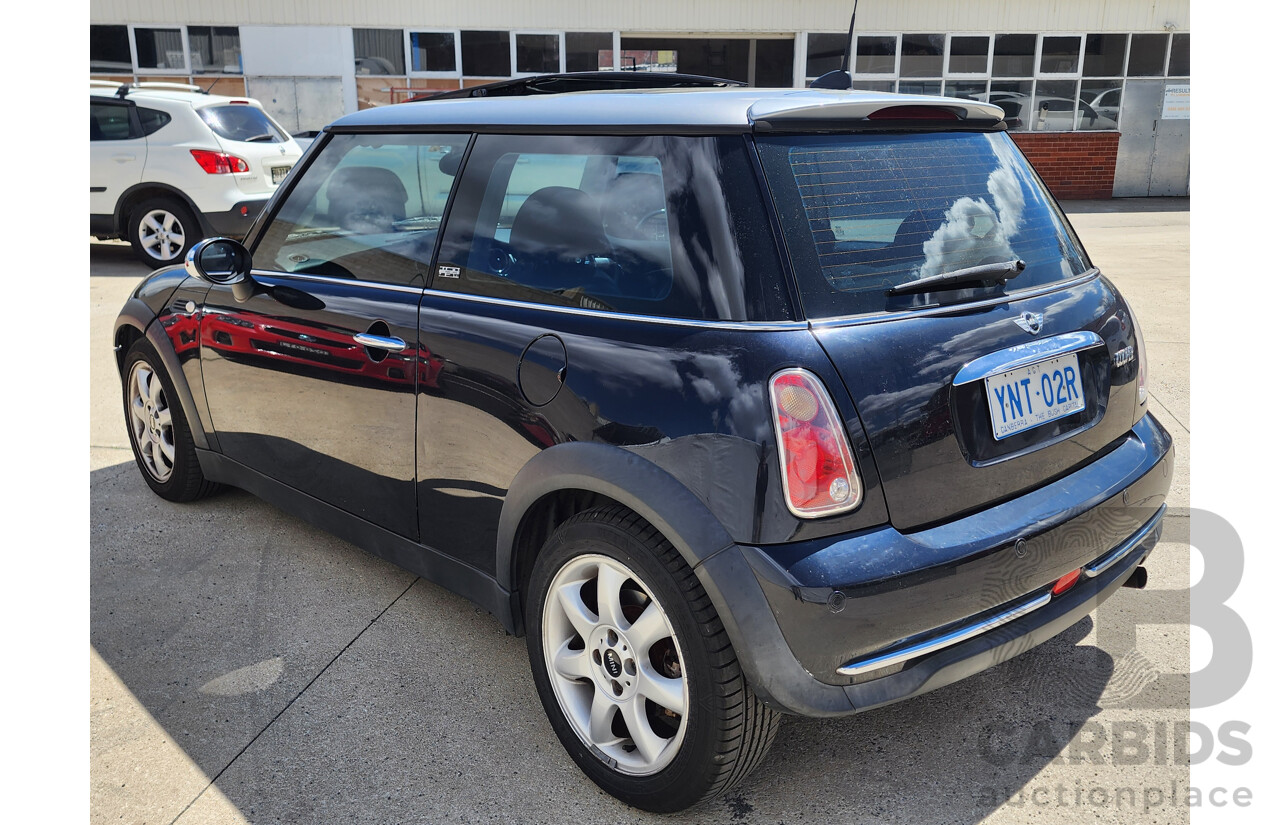 6/2006 Mini Cooper PARK LANE R50 2d Hatchback Black 1.6L