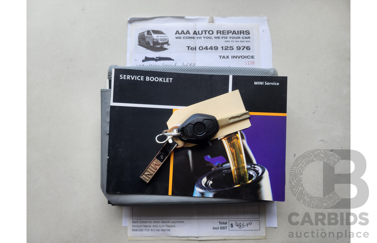 6/2006 Mini Cooper PARK LANE R50 2d Hatchback Black 1.6L