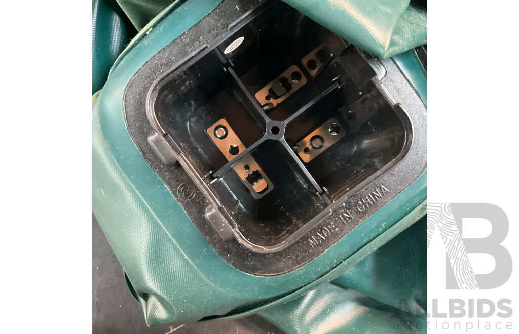 Green Inflatable Mattress & Bottle Capper & 16x6.5 - 8 Wheel for Wheelbarrow