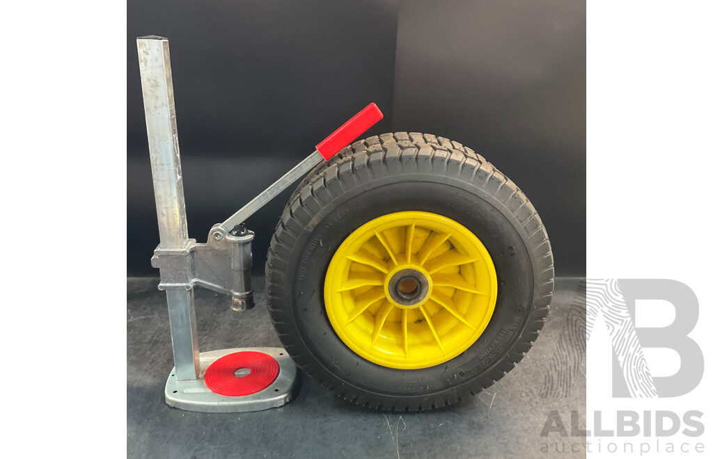 Green Inflatable Mattress & Bottle Capper & 16x6.5 - 8 Wheel for Wheelbarrow