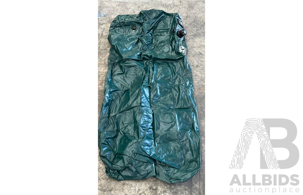 Green Inflatable Mattress & Bottle Capper & 16x6.5 - 8 Wheel for Wheelbarrow