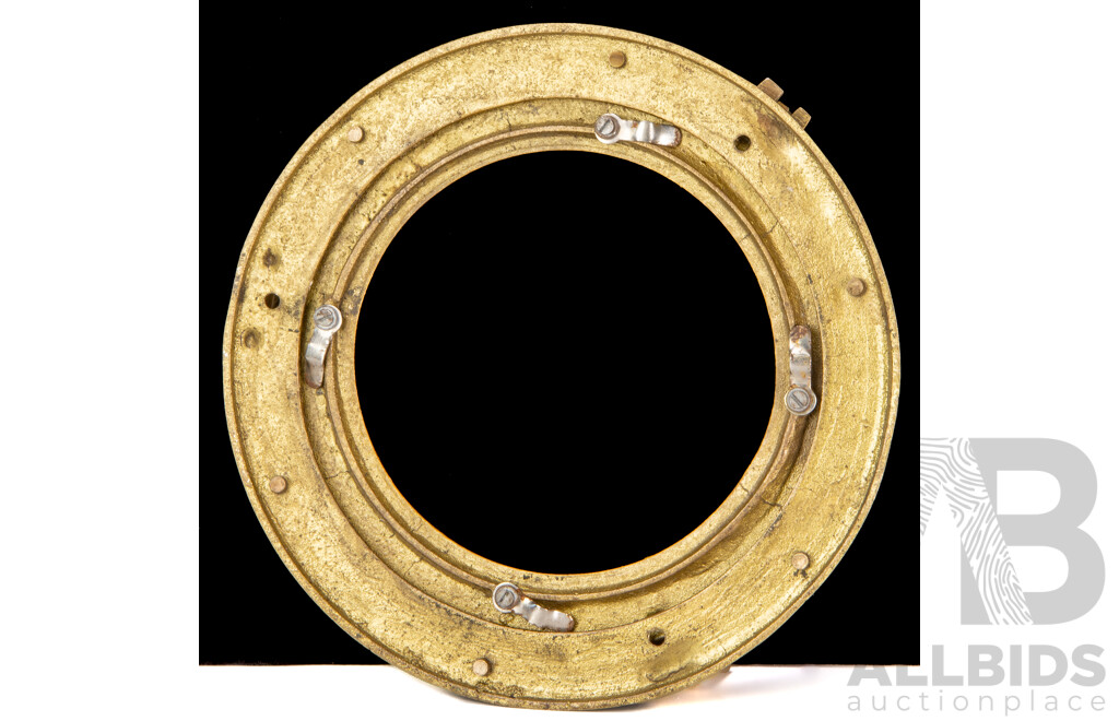 Small Reproduction Brass Porthole