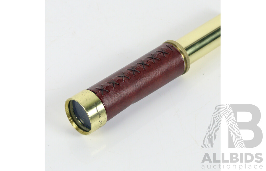 Reproduction Brass Telescope