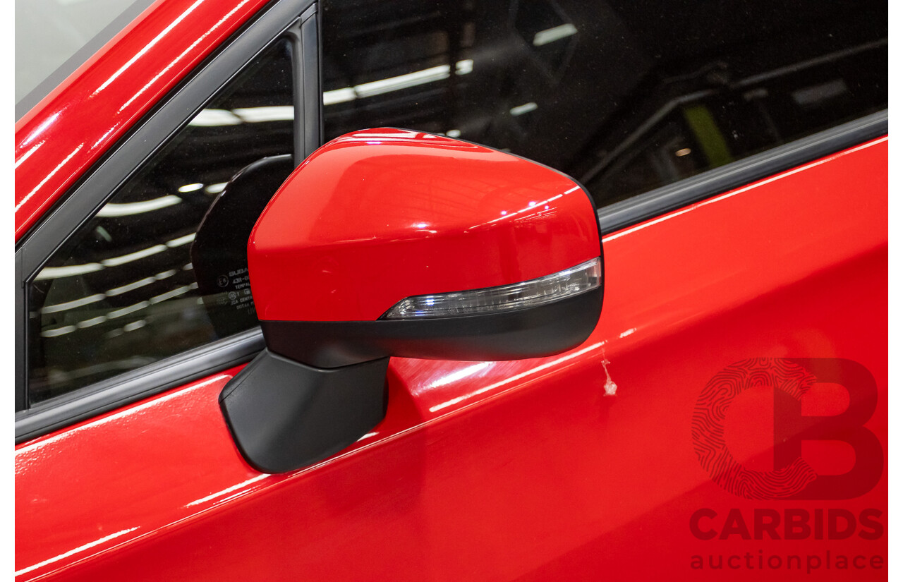 2/2017 Subaru Impreza 2.0i Premium (AWD) MY17 5d Hatchback Pure Red 2.0L