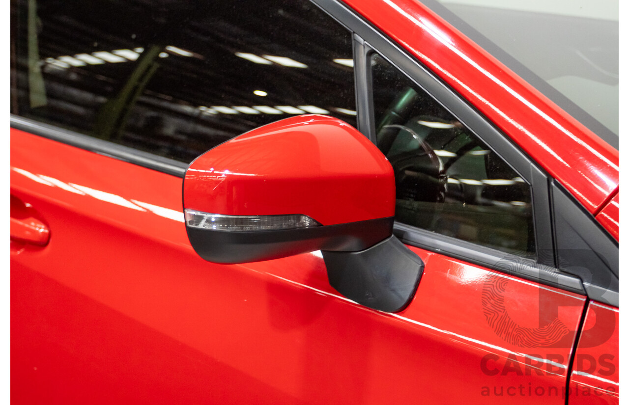 2/2017 Subaru Impreza 2.0i Premium (AWD) MY17 5d Hatchback Pure Red 2.0L