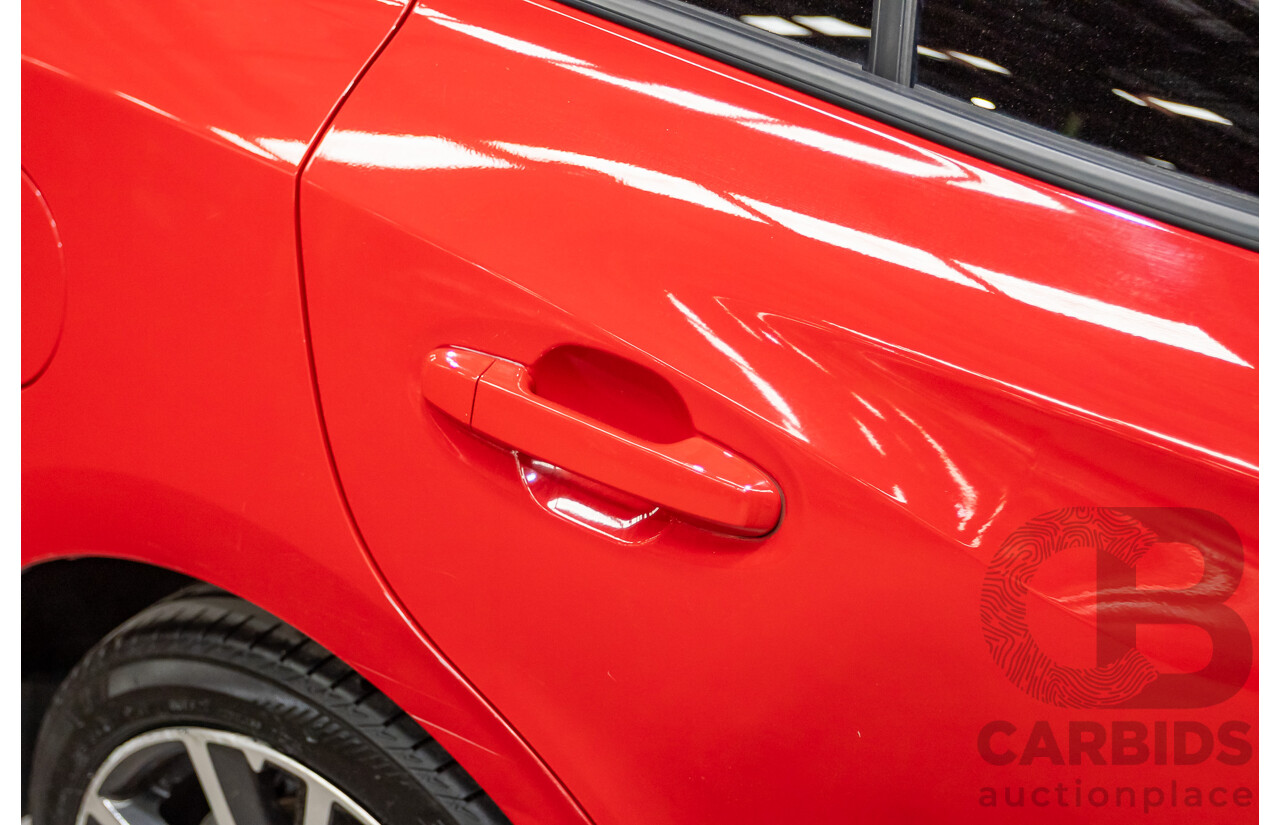 2/2017 Subaru Impreza 2.0i Premium (AWD) MY17 5d Hatchback Pure Red 2.0L