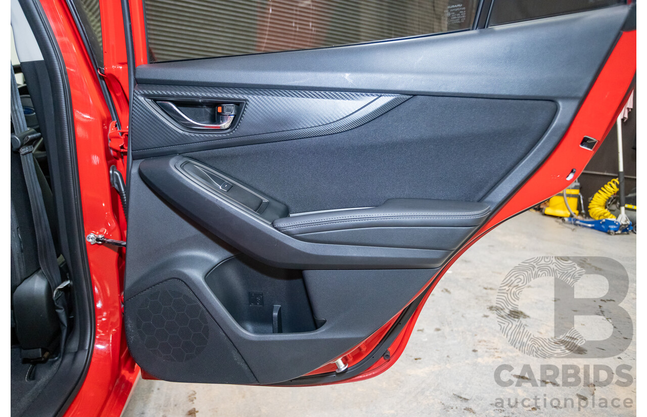 2/2017 Subaru Impreza 2.0i Premium (AWD) MY17 5d Hatchback Pure Red 2.0L