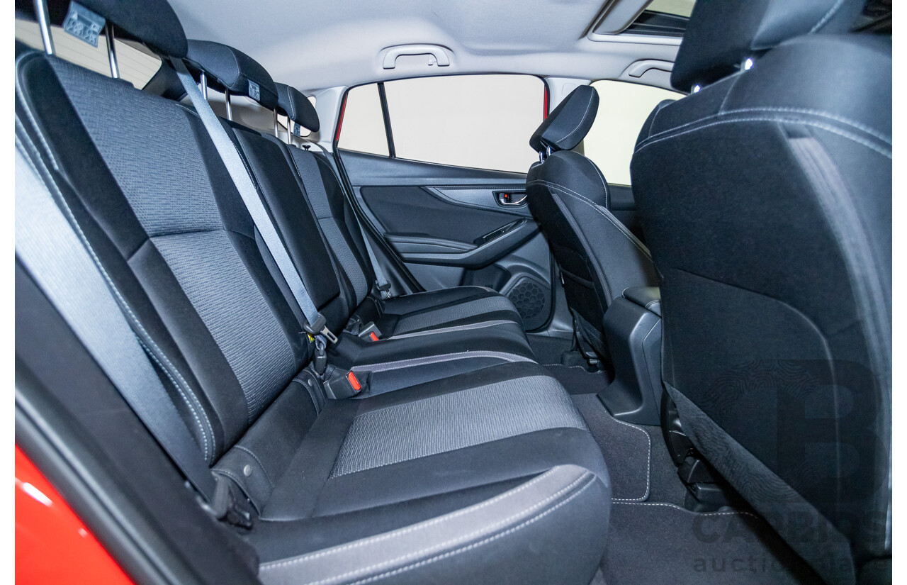 2/2017 Subaru Impreza 2.0i Premium (AWD) MY17 5d Hatchback Pure Red 2.0L