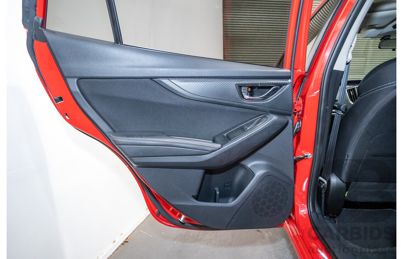 2/2017 Subaru Impreza 2.0i Premium (AWD) MY17 5d Hatchback Pure Red 2.0L