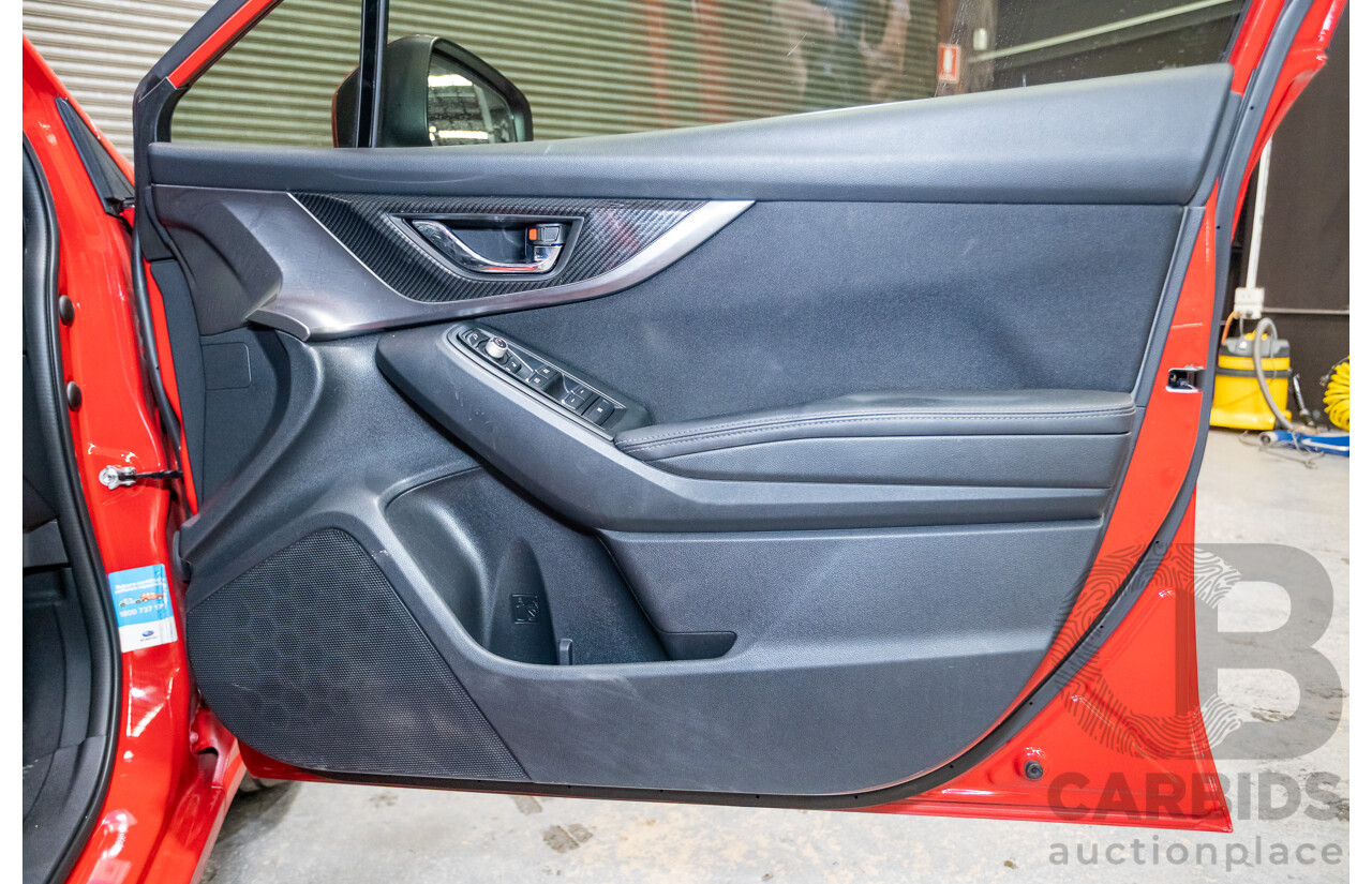 2/2017 Subaru Impreza 2.0i Premium (AWD) MY17 5d Hatchback Pure Red 2.0L