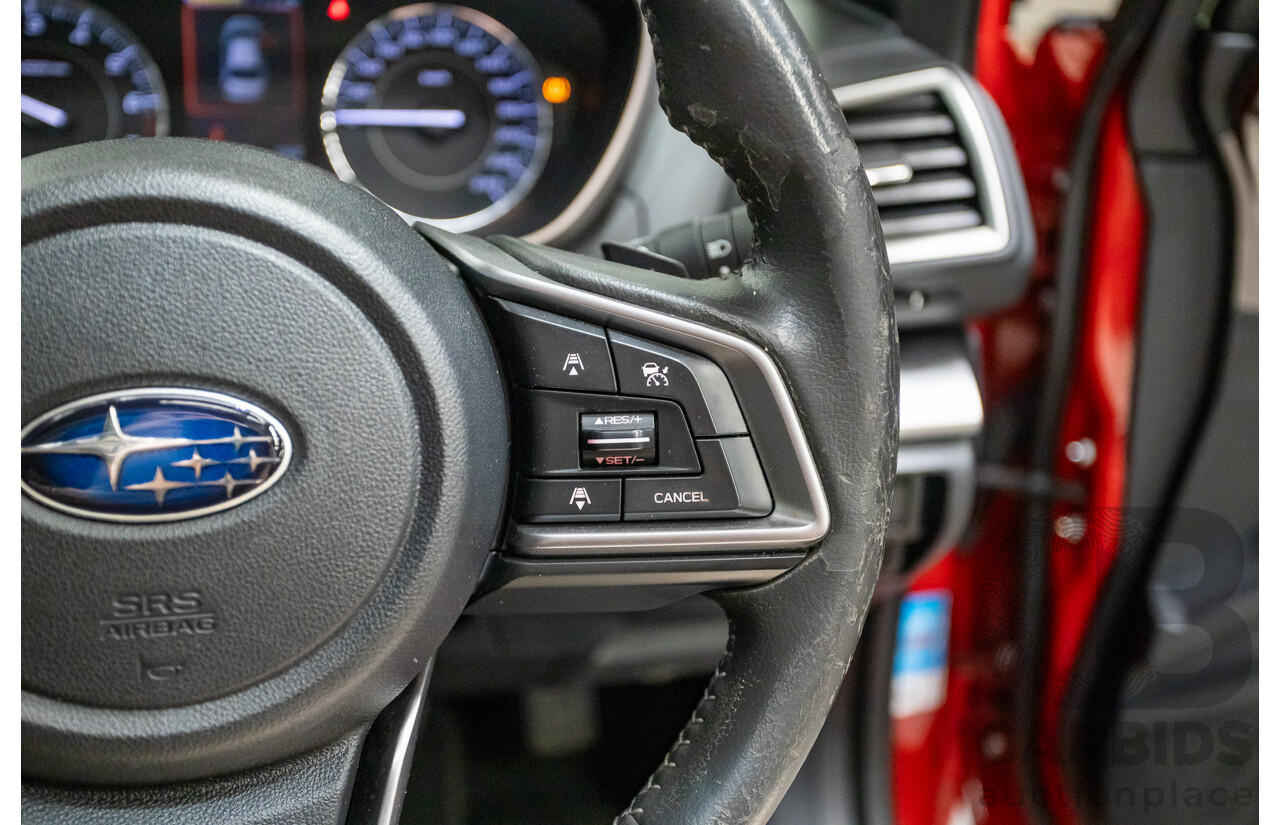 2/2017 Subaru Impreza 2.0i Premium (AWD) MY17 5d Hatchback Pure Red 2.0L