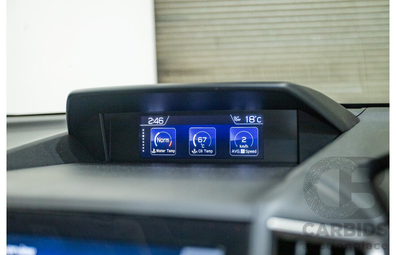 2/2017 Subaru Impreza 2.0i Premium (AWD) MY17 5d Hatchback Pure Red 2.0L