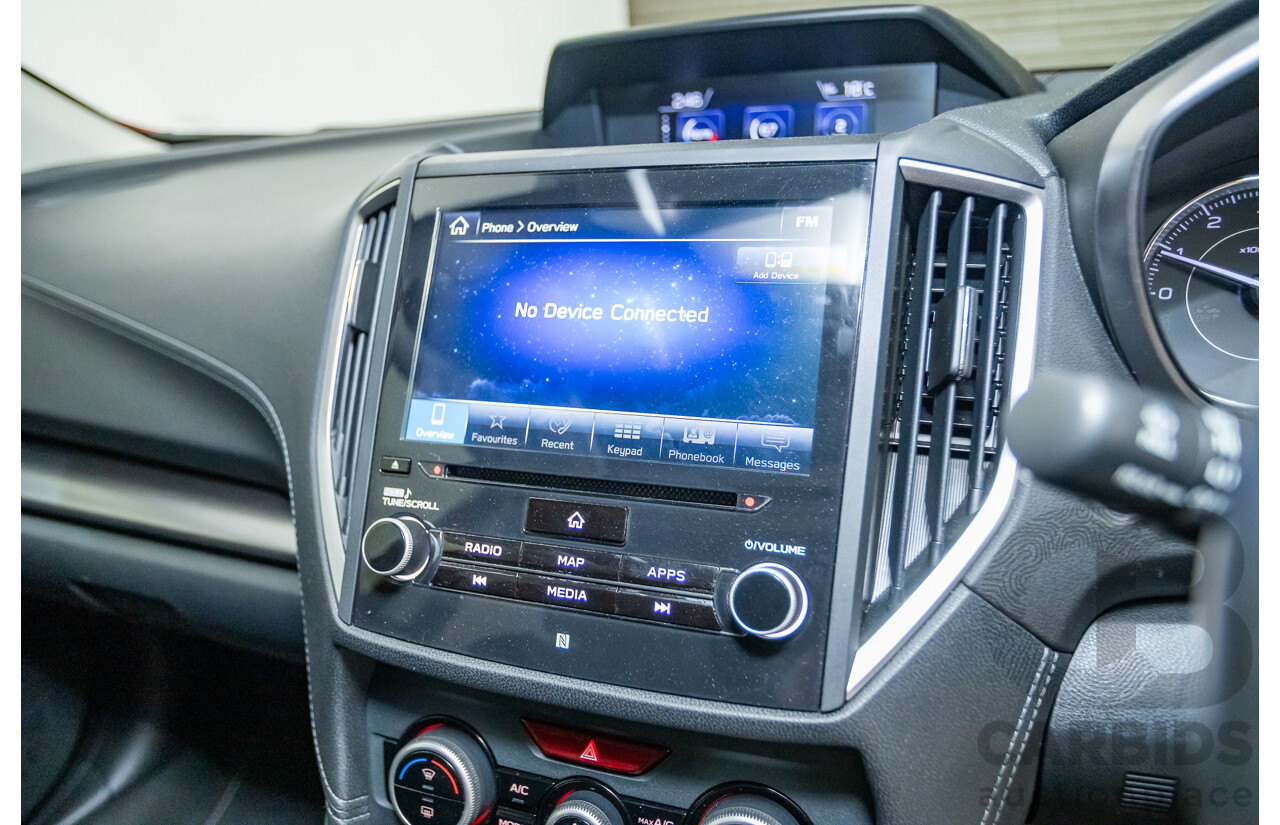 2/2017 Subaru Impreza 2.0i Premium (AWD) MY17 5d Hatchback Pure Red 2.0L